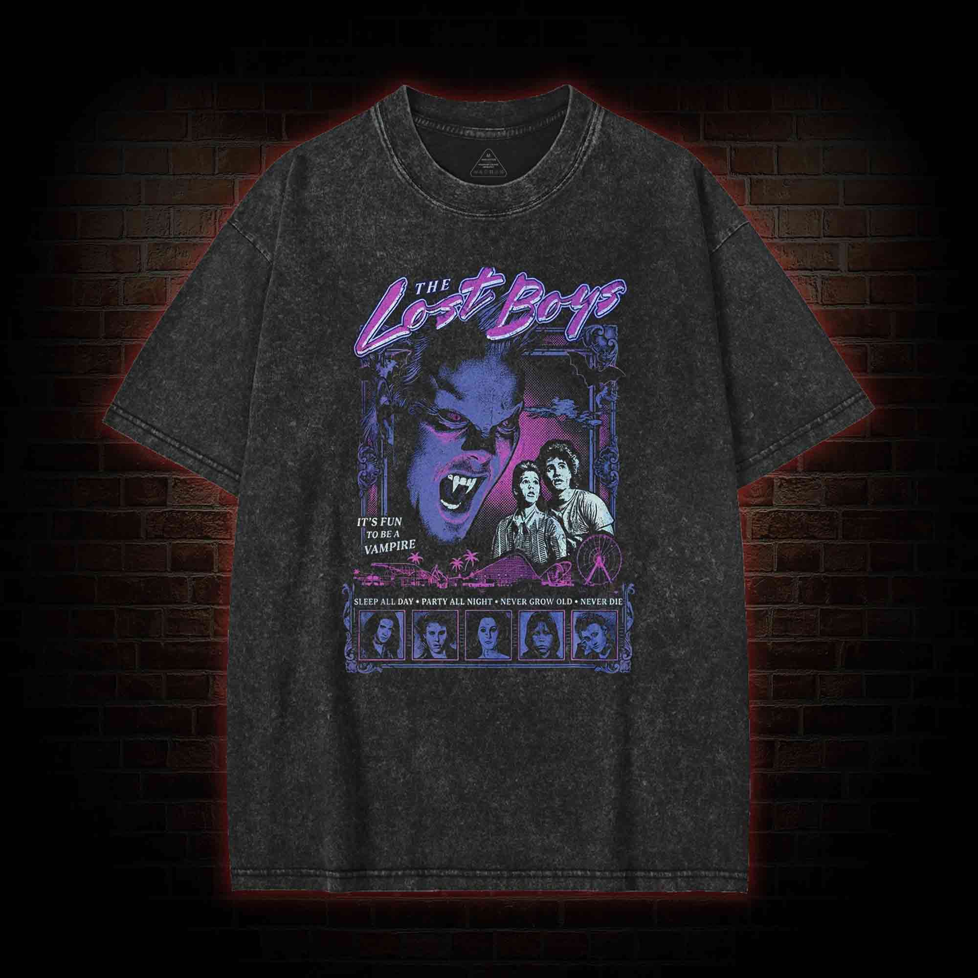 It's Fun to be a Vampire Washed T-shirt