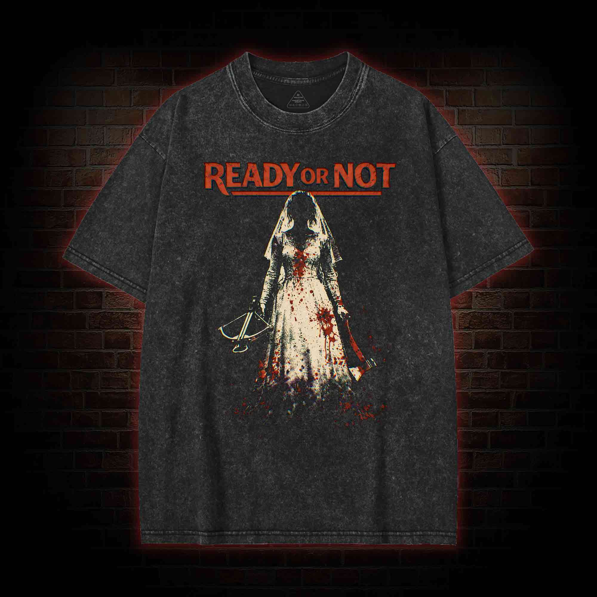 Ready or Not Washed T-shirt