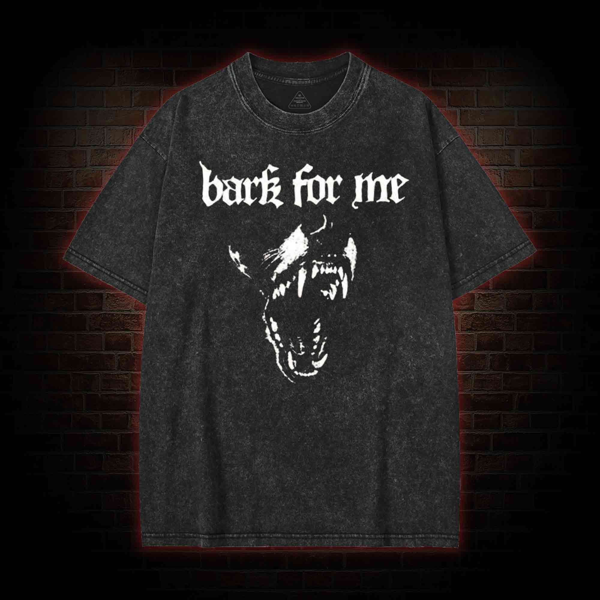 Bark for Me Washed T-shirt