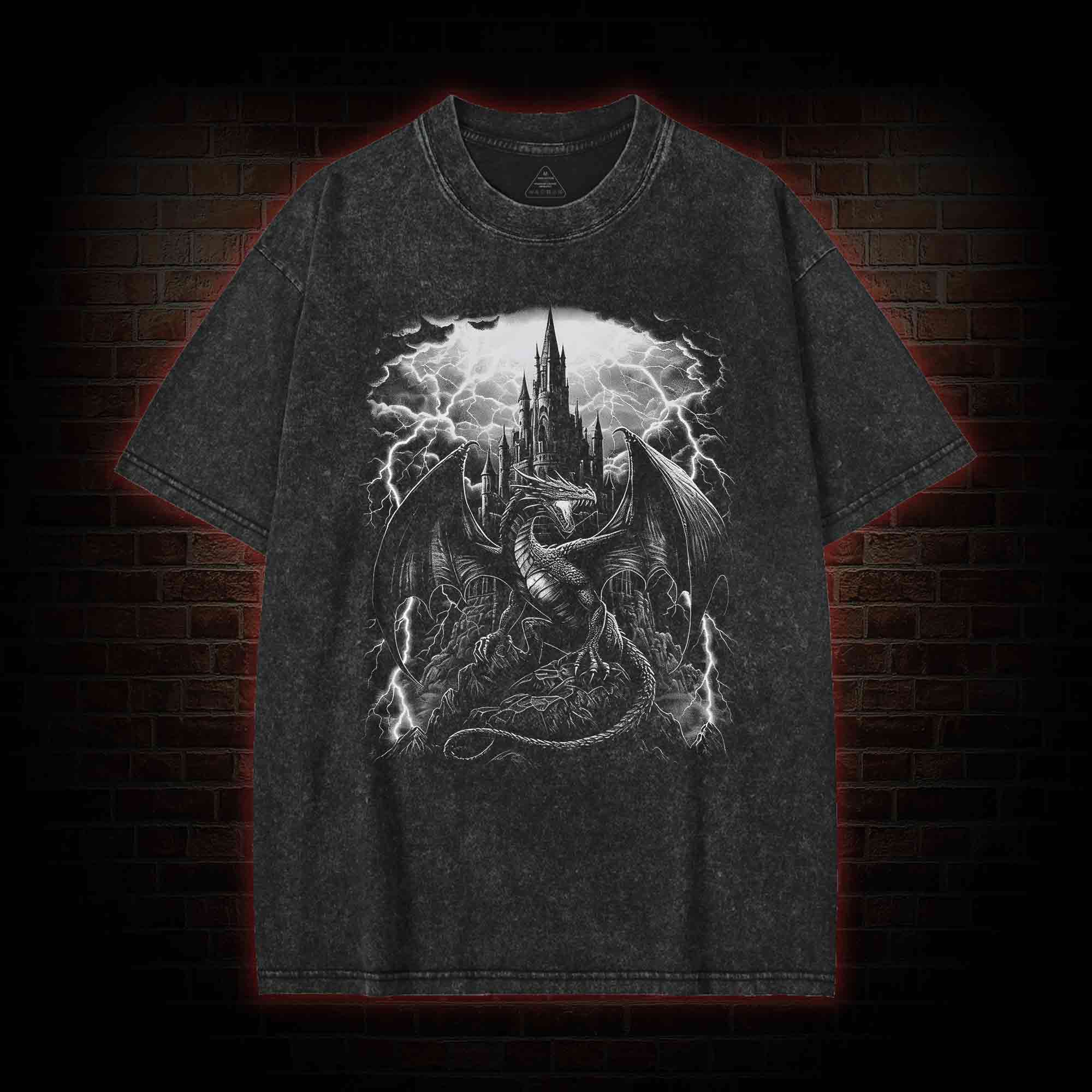 Vintage Dragon Washed T-shirt