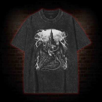 Vintage Dragon Washed T-shirt
