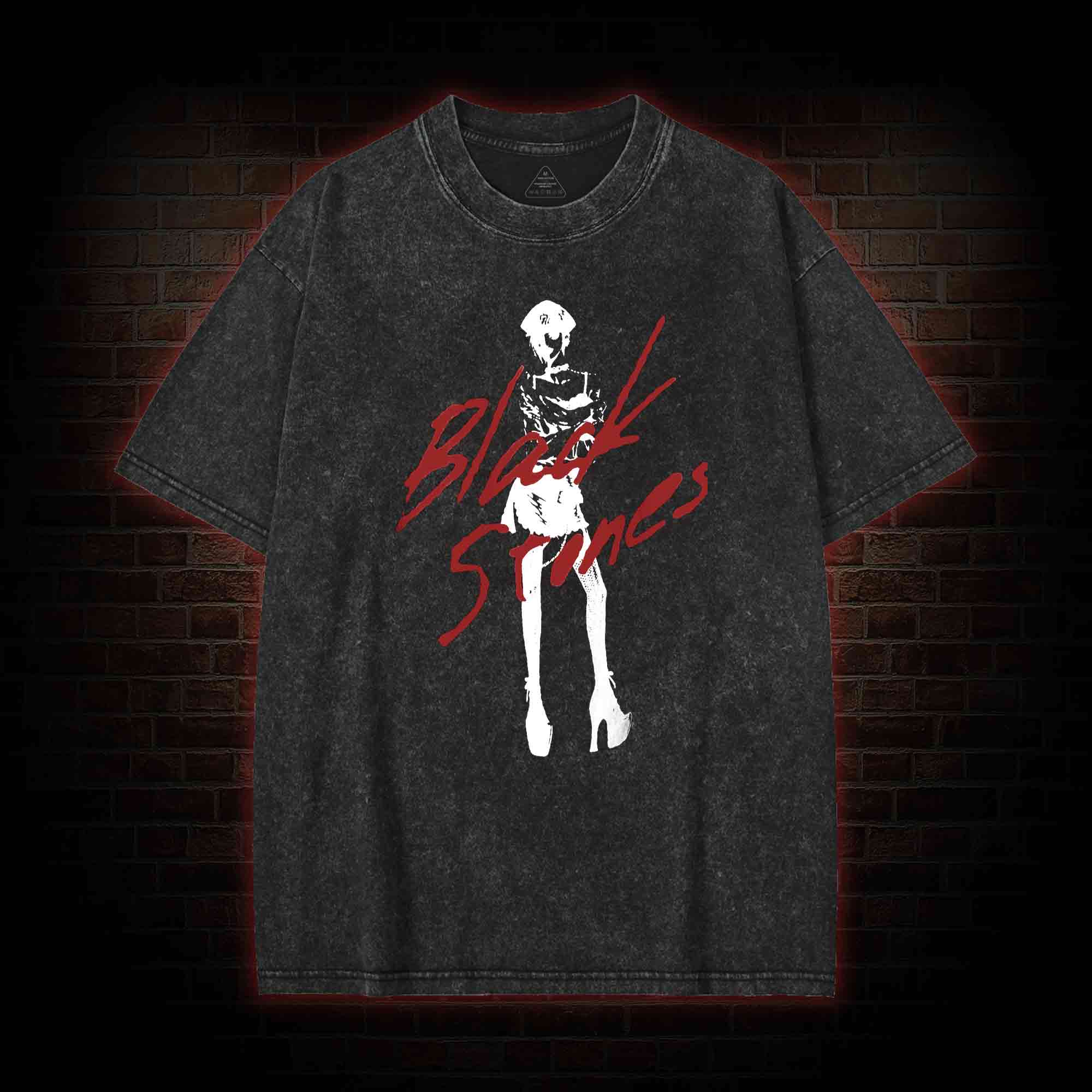 Black Stones Washed T-shirt