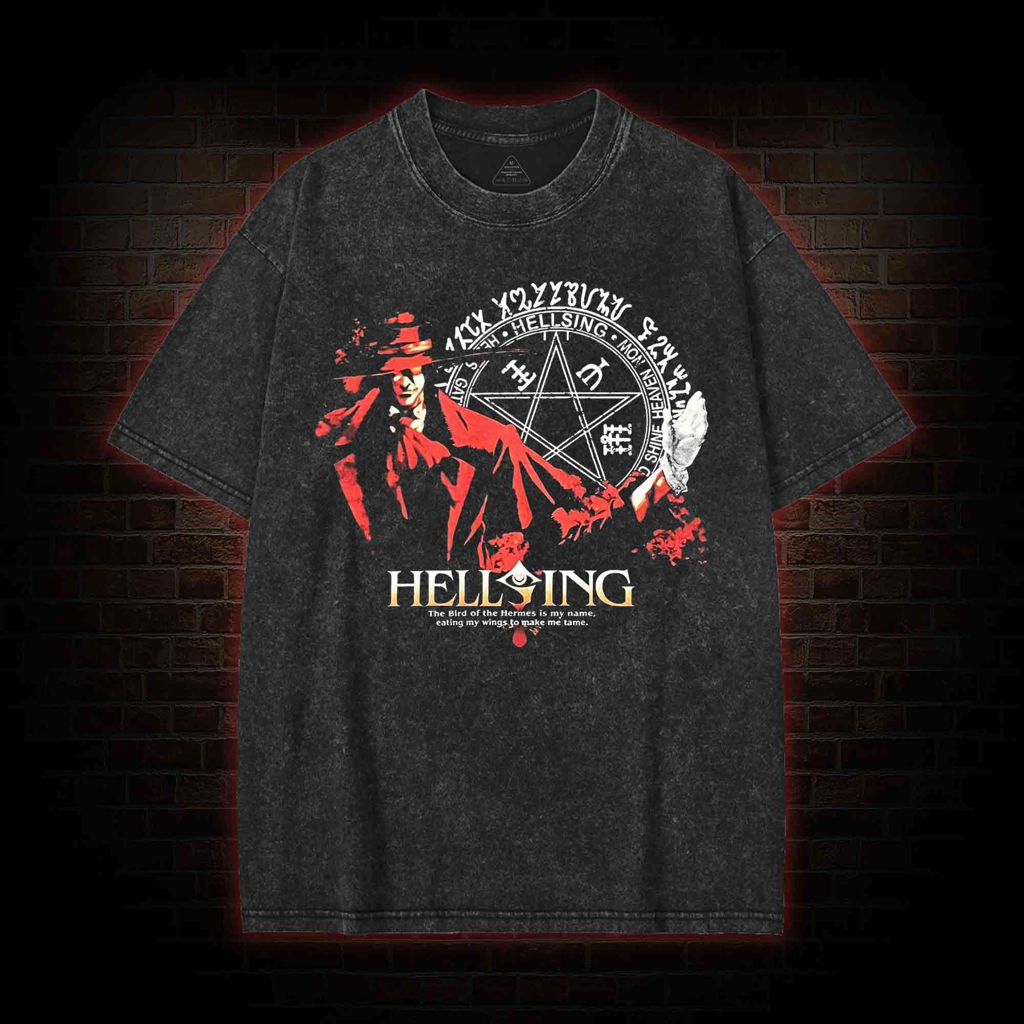 The Bird of the Hermes is My Name Washed T-shirt