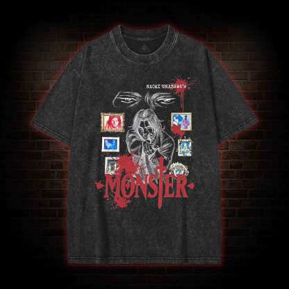 The Monster inside Me has Grown This Big Washed T-shirt