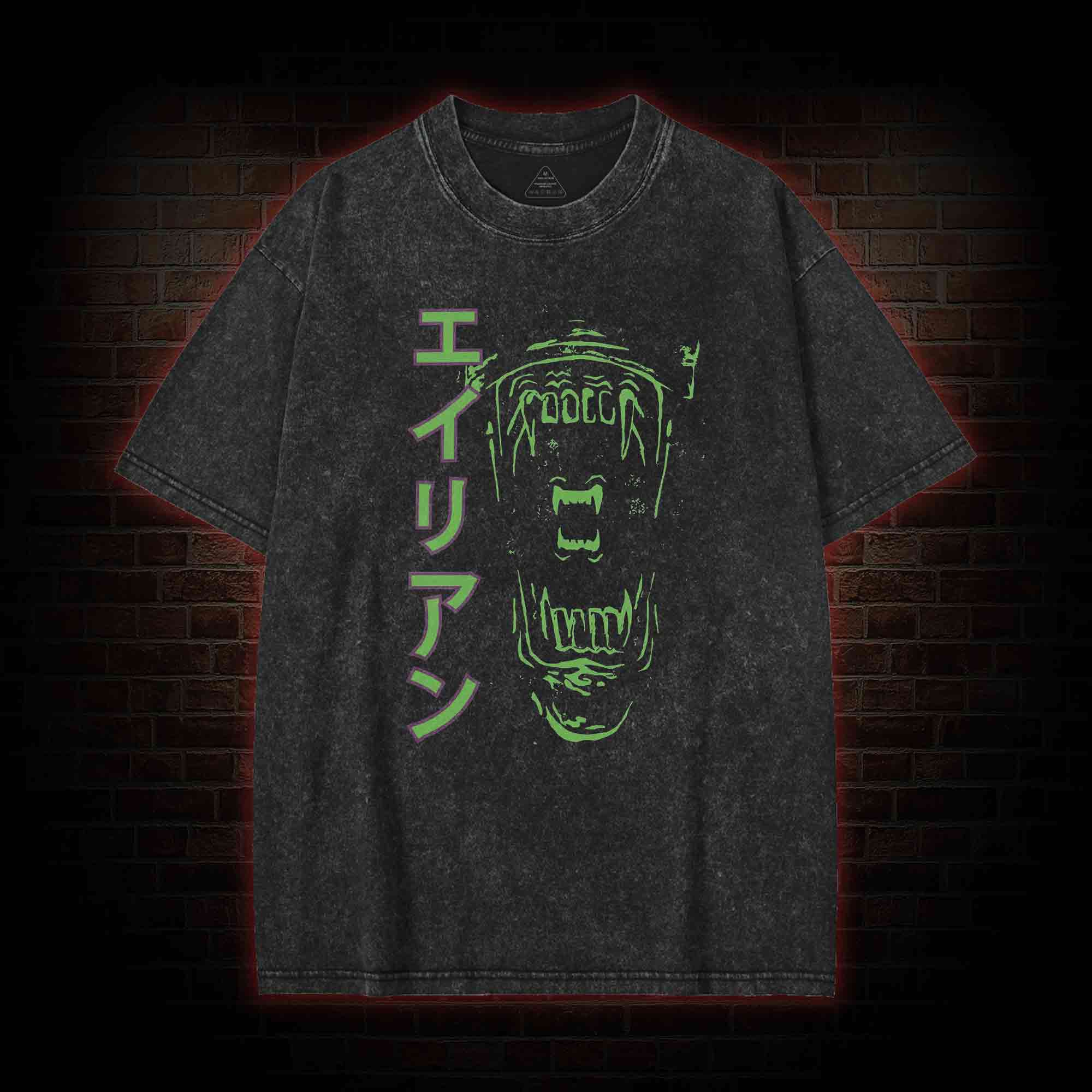 No One can Hear You Scream Washed T-shirt