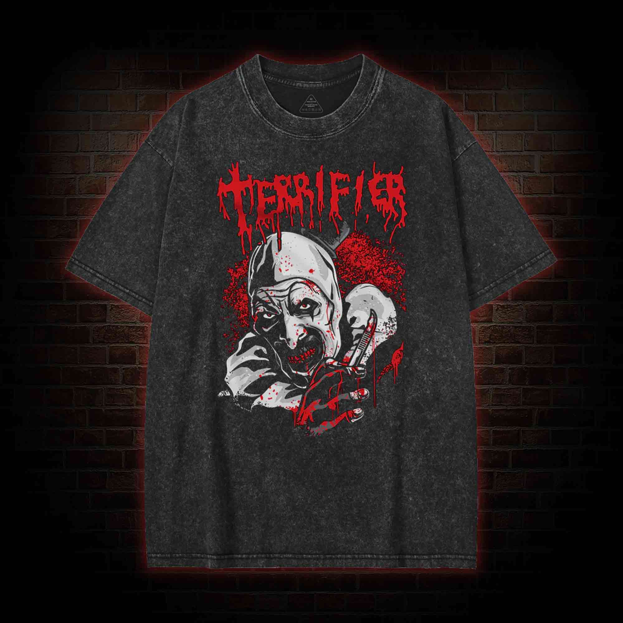 He Never Speaks Washed T-shirt