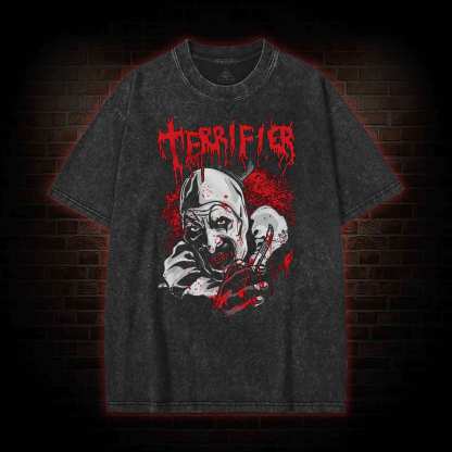 He Never Speaks Washed T-shirt