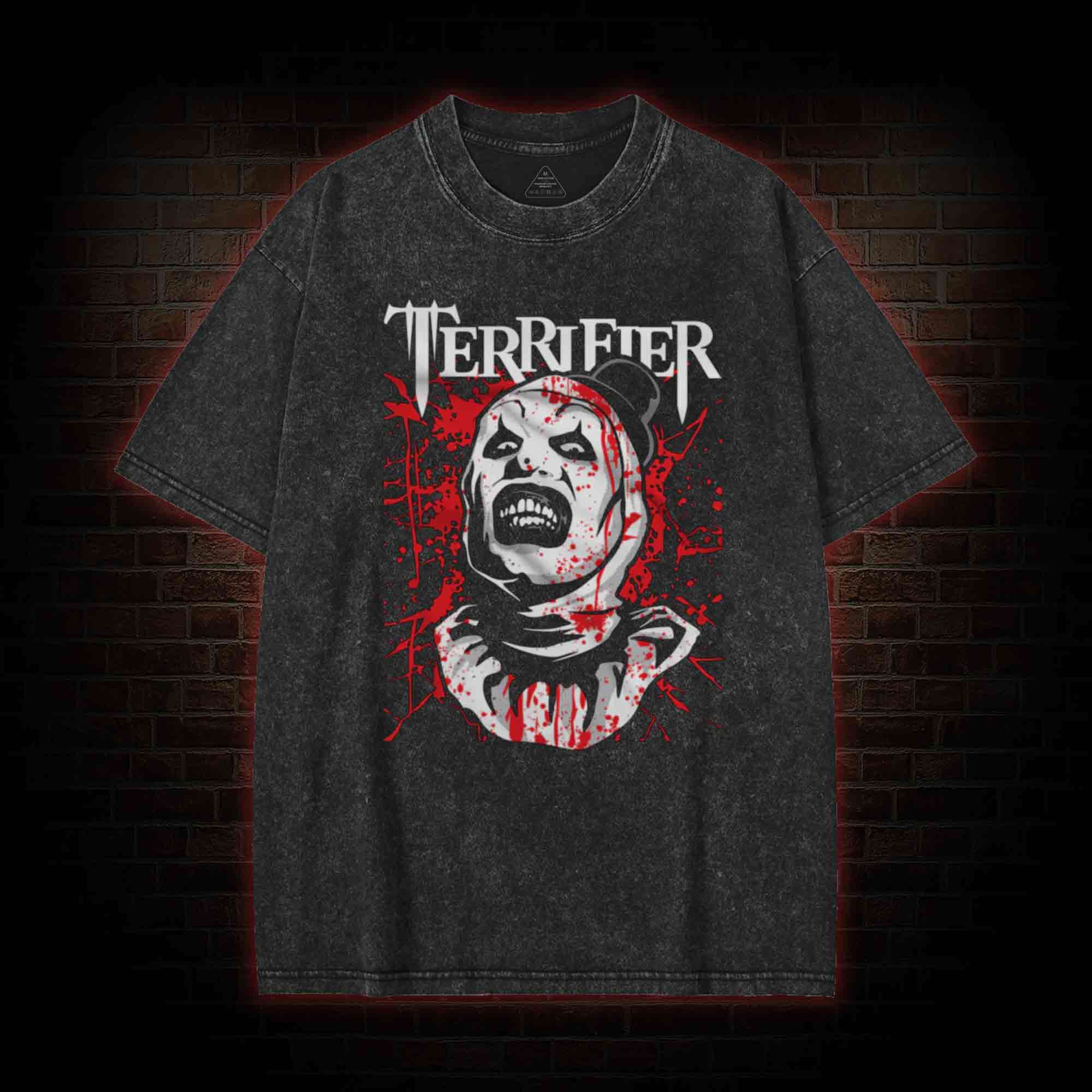 Never Smile at Him Washed T-shirt