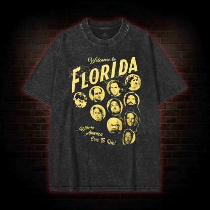 Welcome to Florida Washed T-shirt