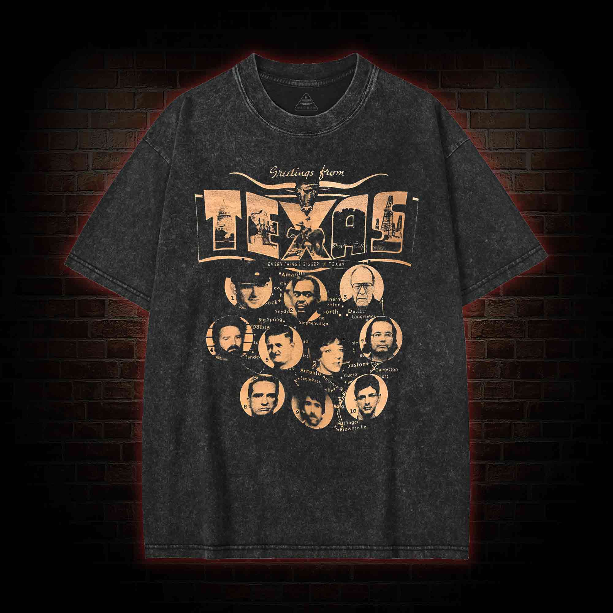 Welcome to Texas Washed T-shirt