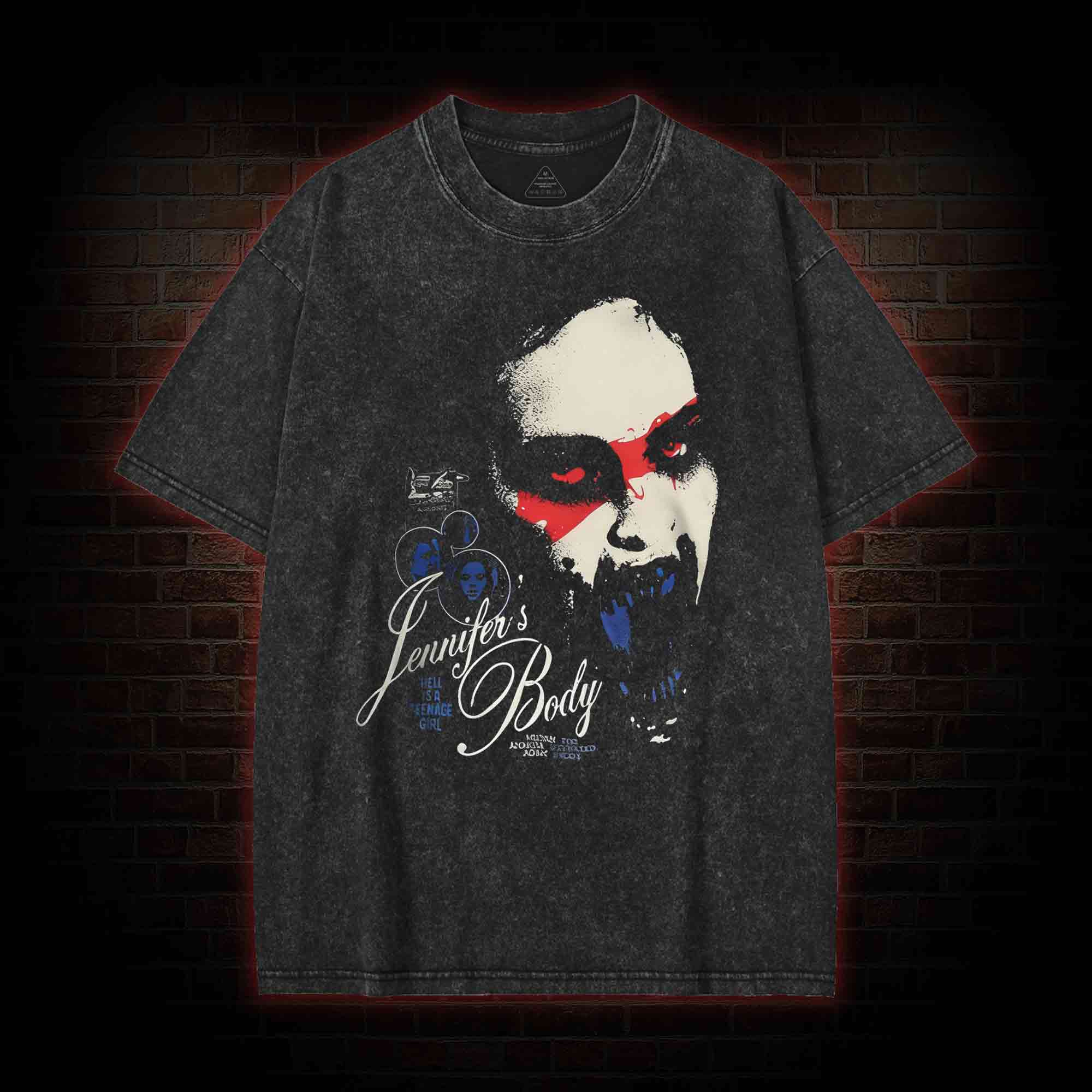 Hell is a Teenage Girl Washed T-shirt