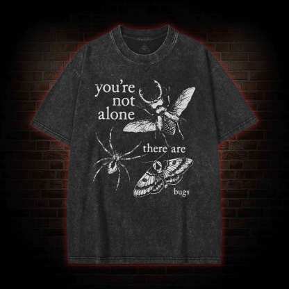 You're Not Alone Washed T-shirt