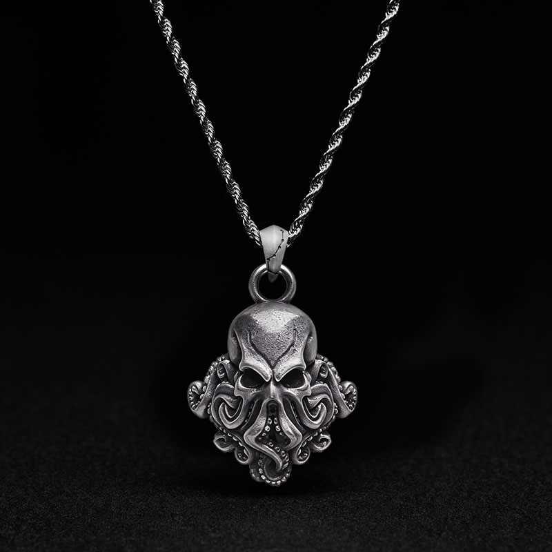 Eldritch Cthulhu Sculptural Necklace
