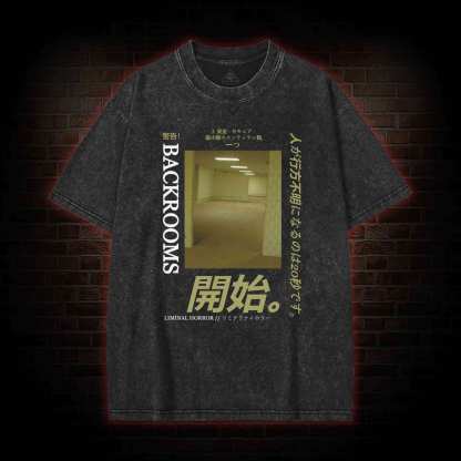 Liminal Horror Washed T-shirt