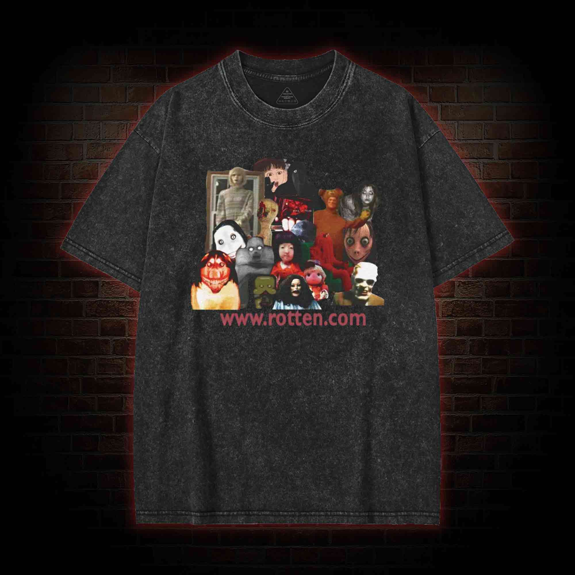 Www.Rotten.Com Washed T-shirt