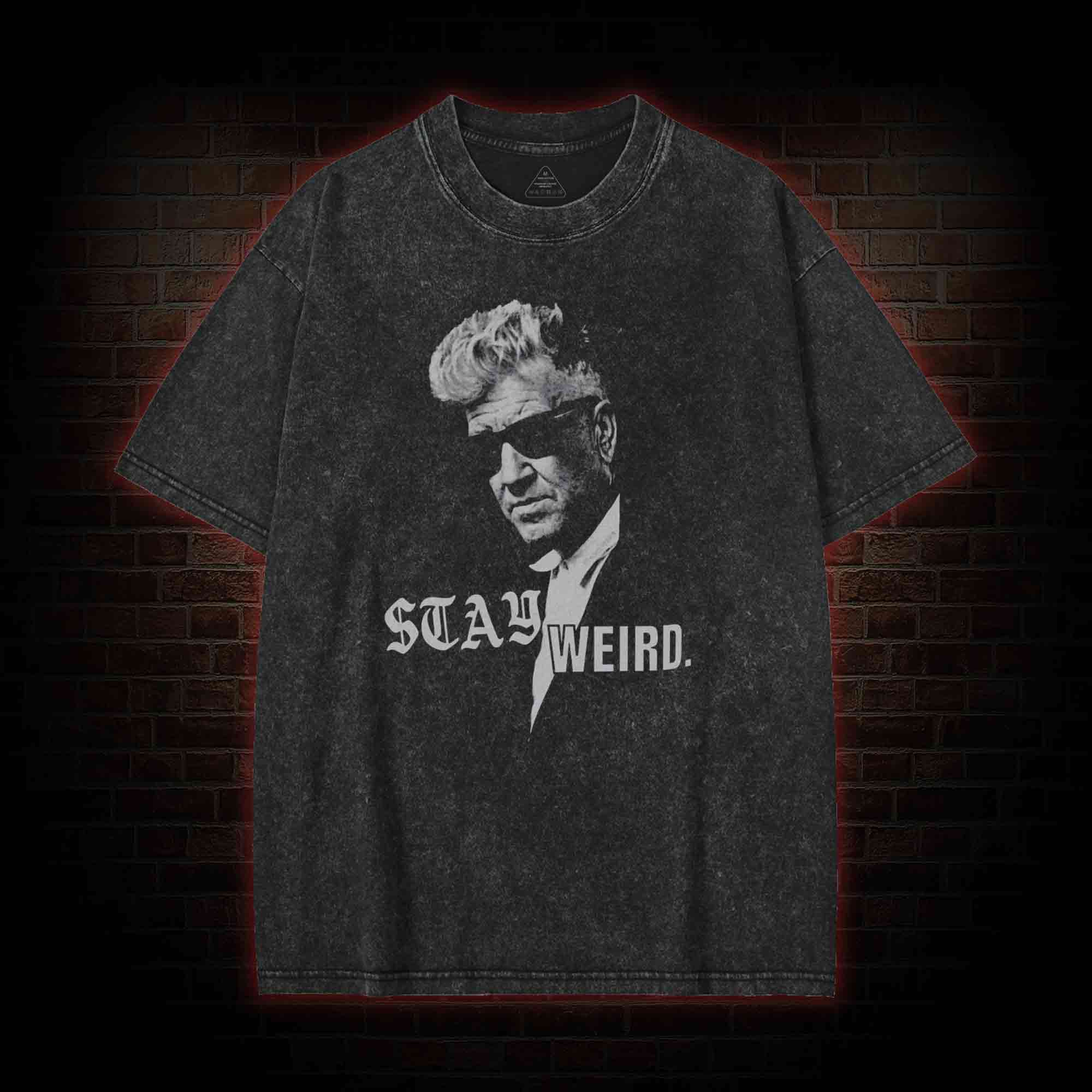 Stay Weird Washed T-shirt