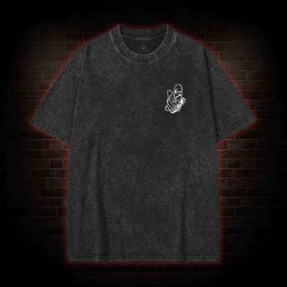 Friends do not Need Qualifications Washed T-shirt