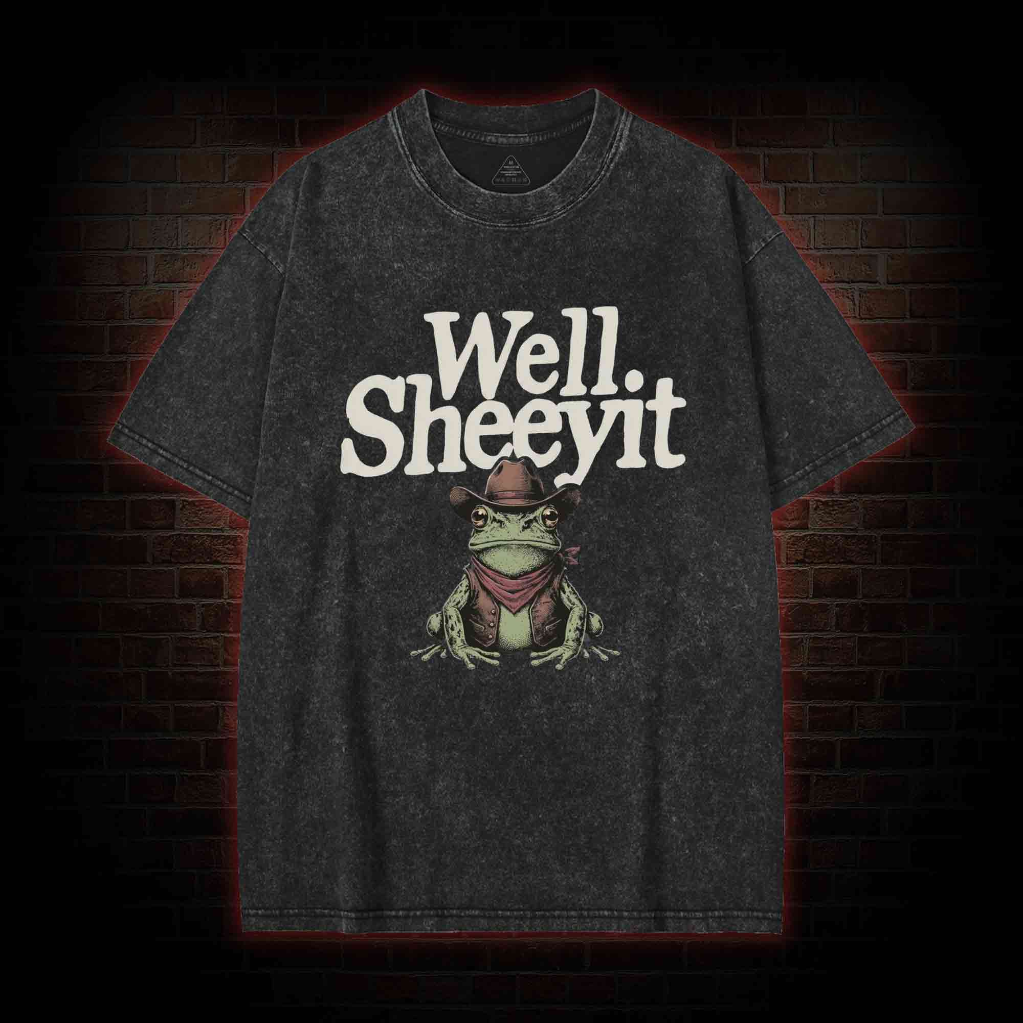 Well Sheeyit Washed T-shirt