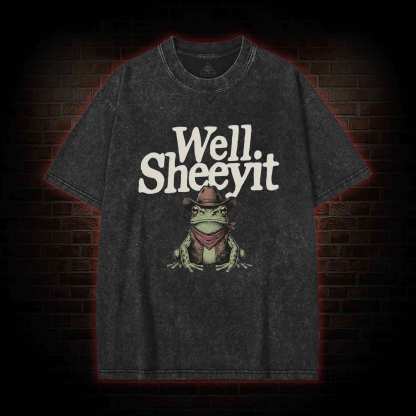 Well Sheeyit Washed T-shirt