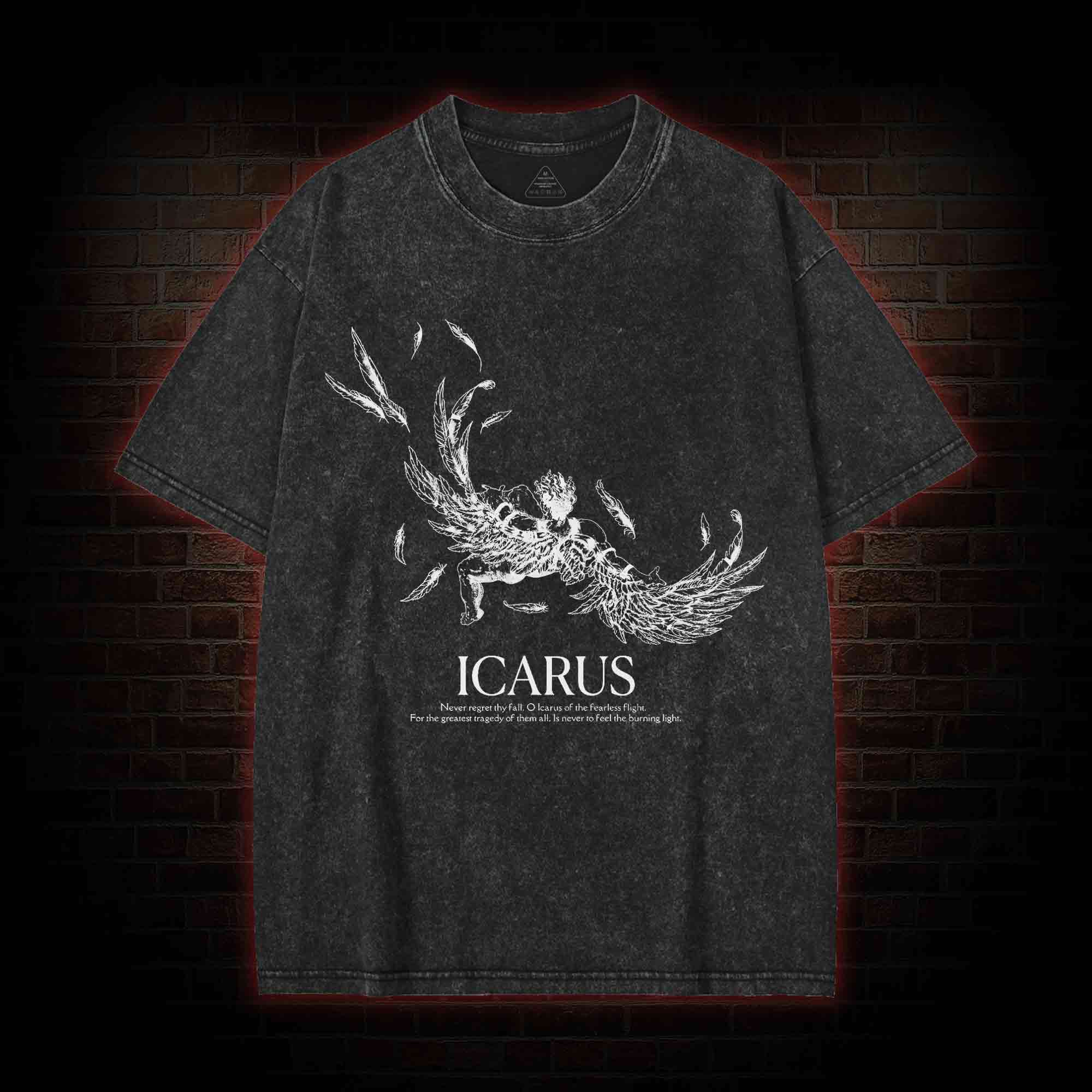 The Fall of Icarus Washed T-shirt