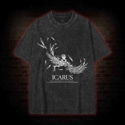 The Fall of Icarus Washed T-shirt