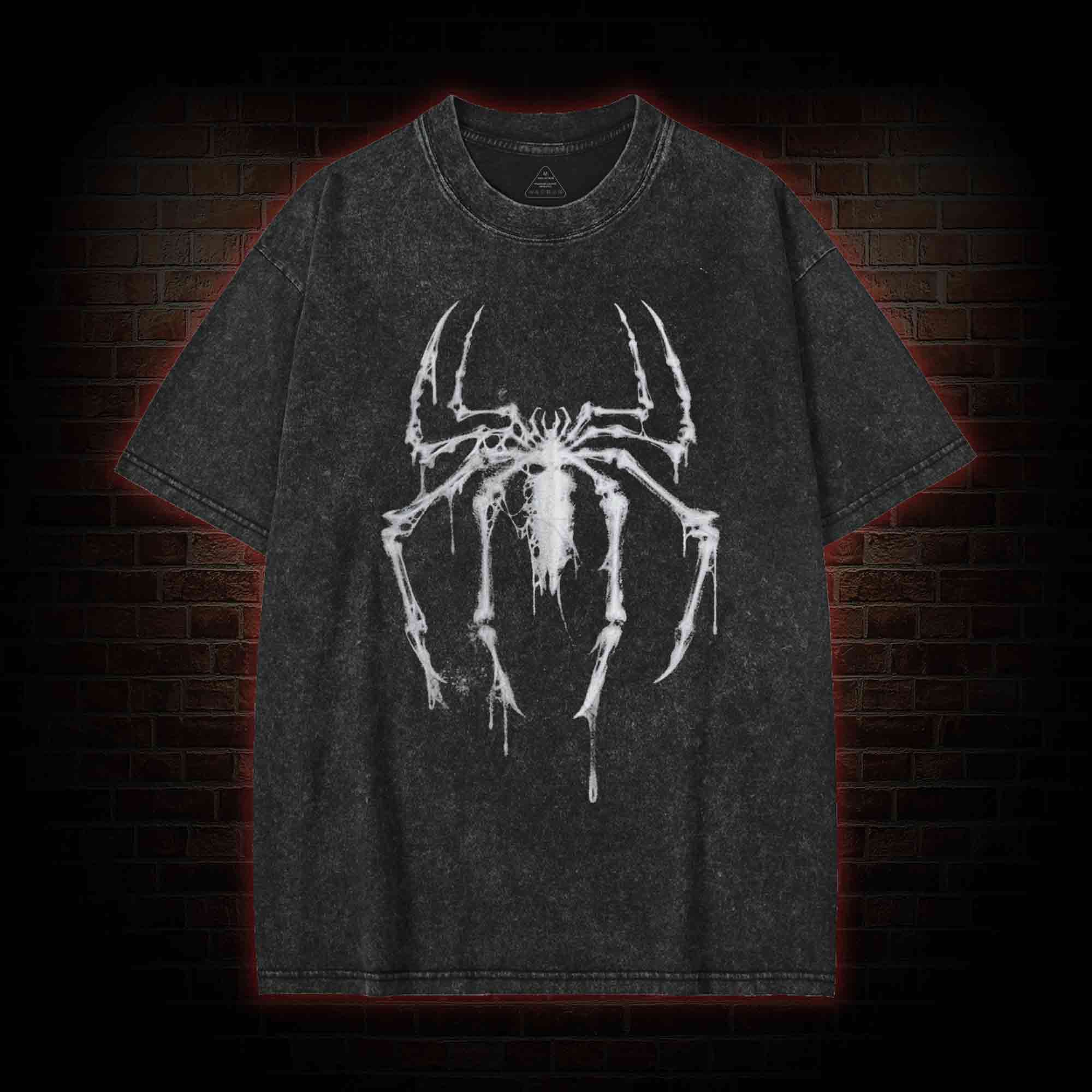 Vintage Spider Washed T-shirt