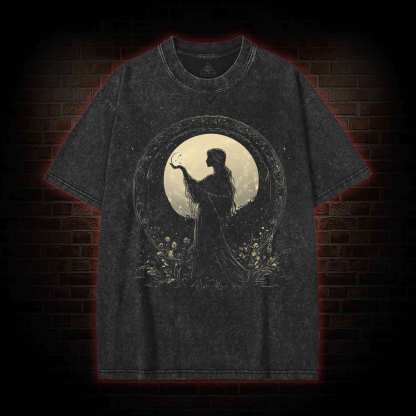 Moon Goddess Washed T-shirt