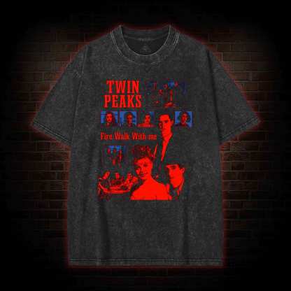 It is Happening Again Washed T-shirt