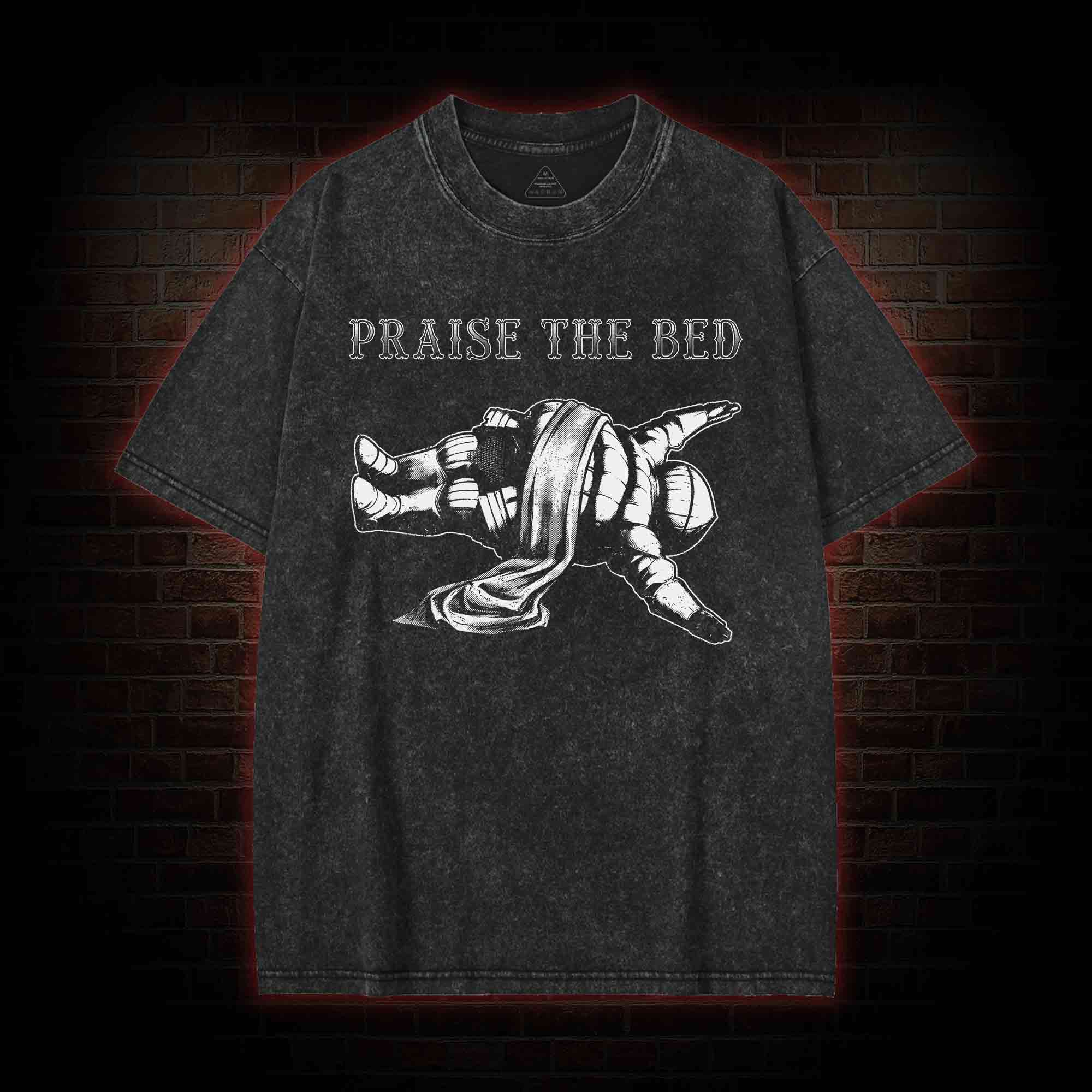 Praise the Bed Washed T-shirt