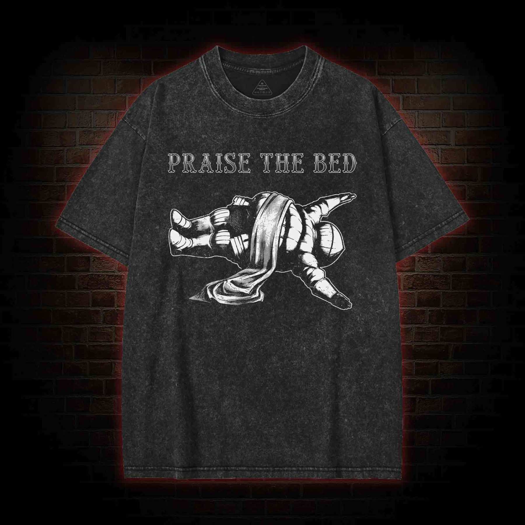 Praise the Bed Washed T-shirt
