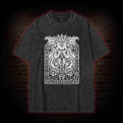 R'LYEH Washed T-shirt