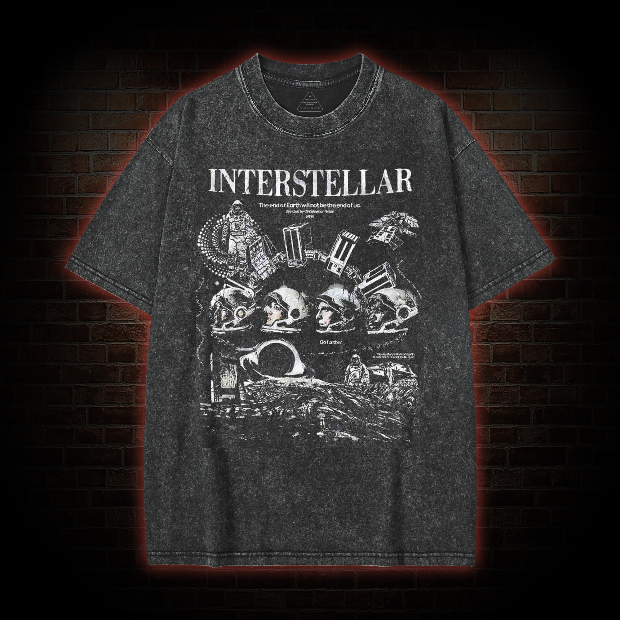 Time is Relative Okay Washed T-shirt