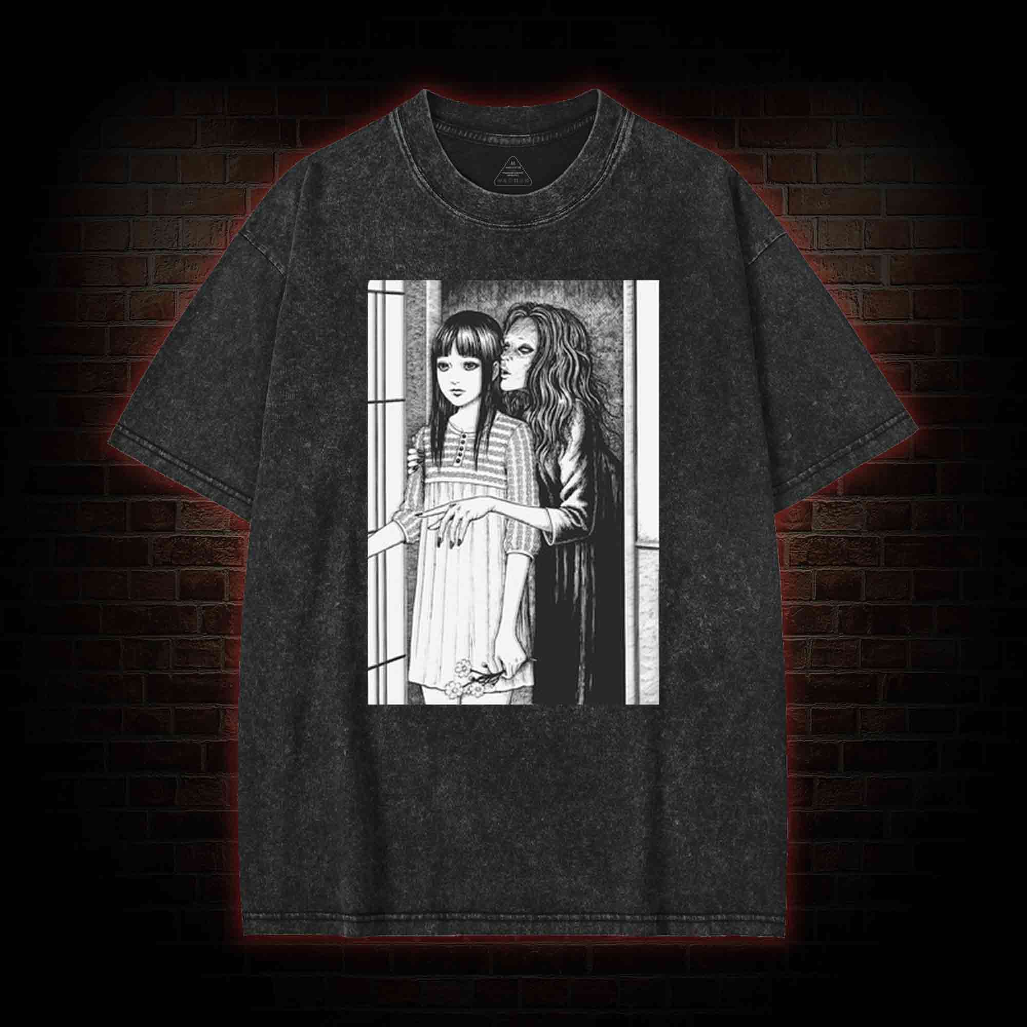 Don't Move Until I Tell You Washed T-shirt