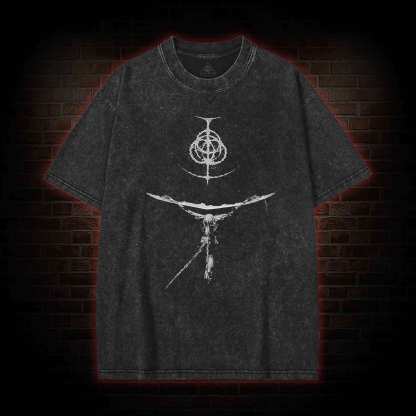 The Fallen Leaves Tell a Story Washed T-shirt