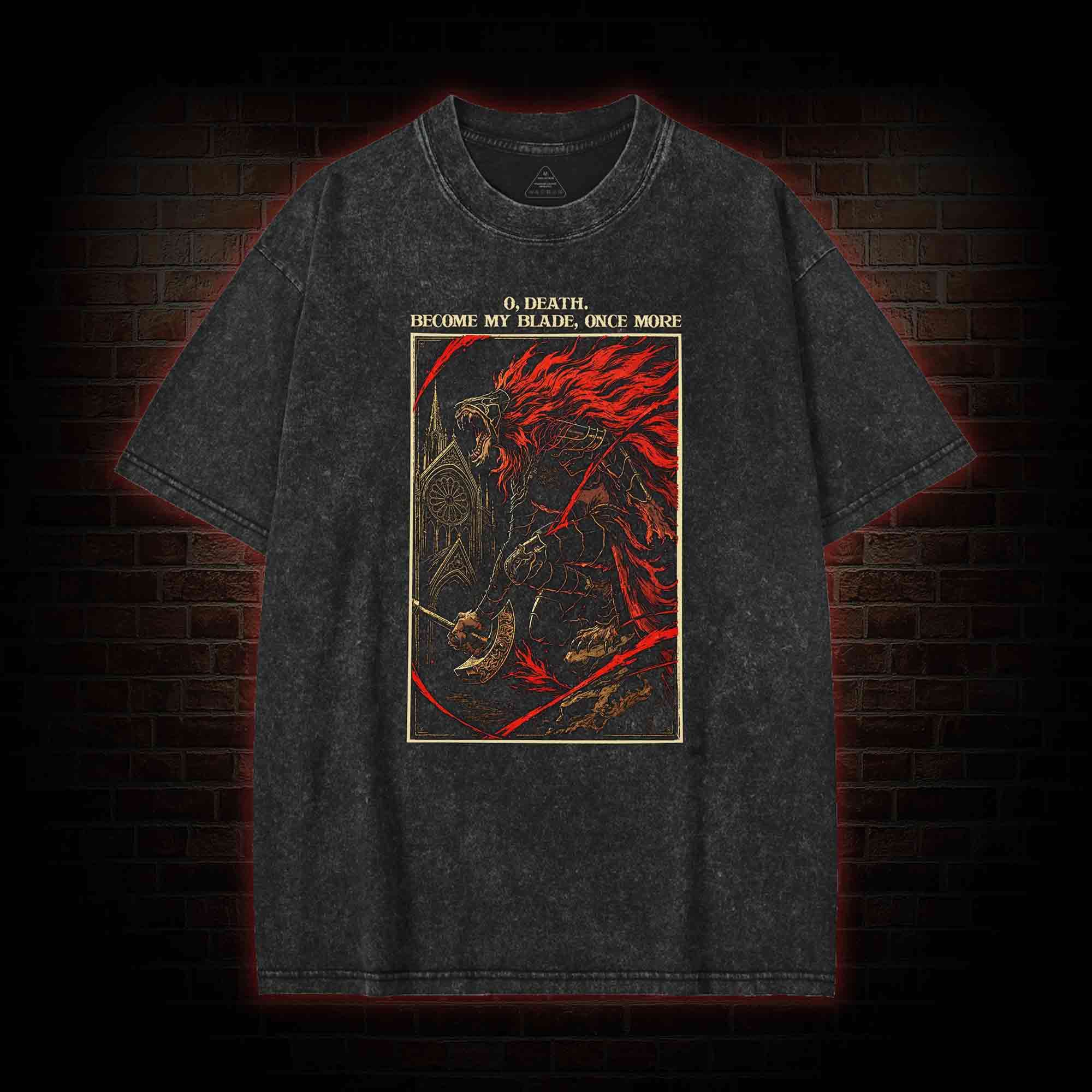 Become My Blade Washed T-shirt