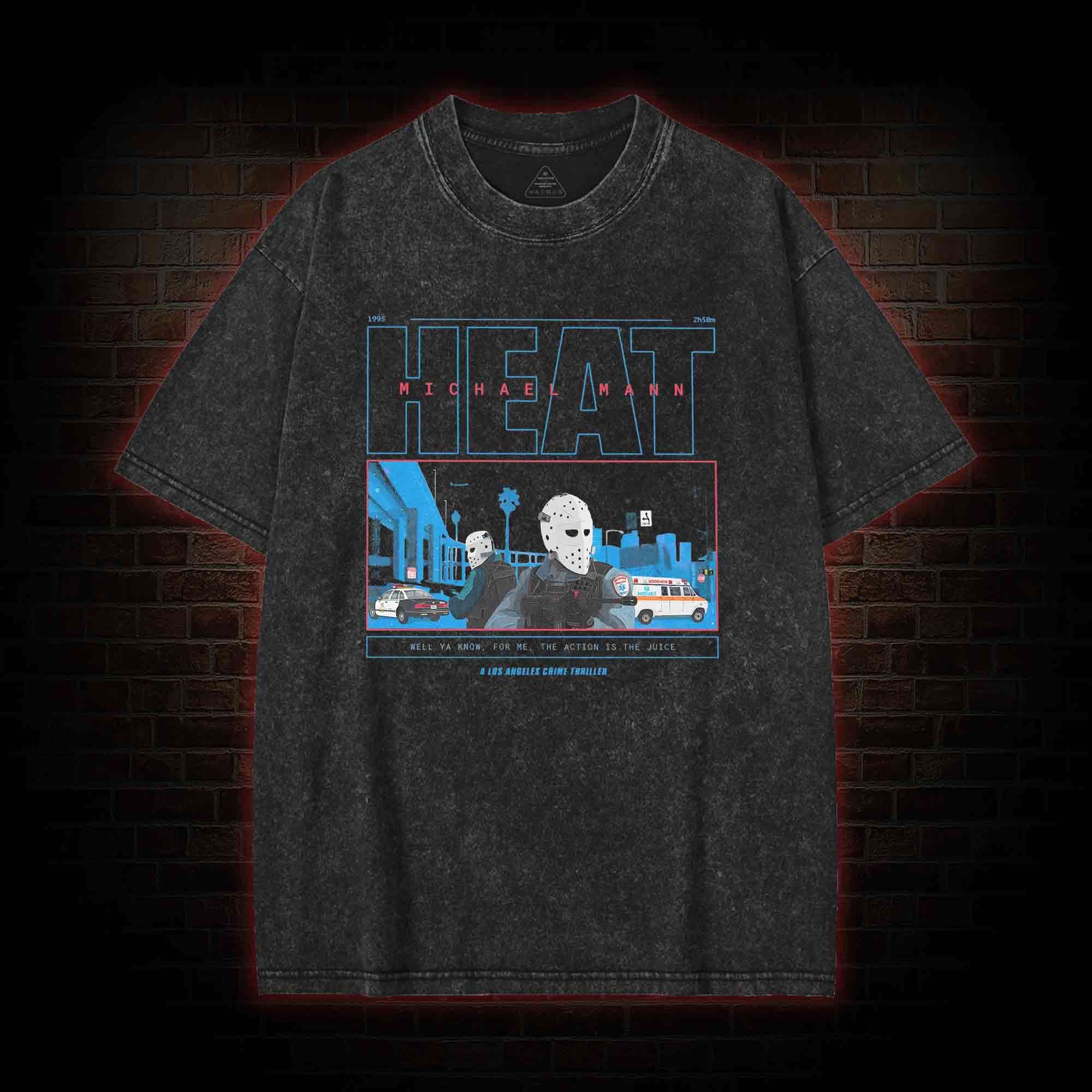 The Action is the Juice Washed T-shirt