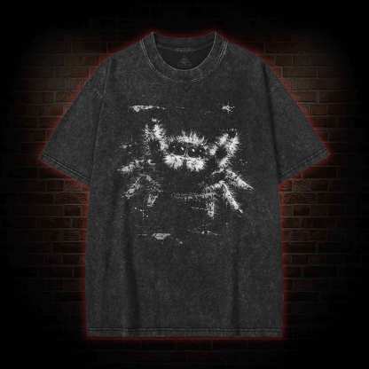 Jumping Spider Washed T-shirt