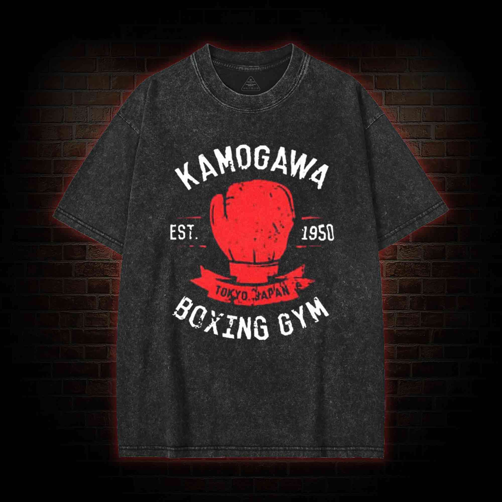 Kamogawa Boxing Gym Washed T-shirt