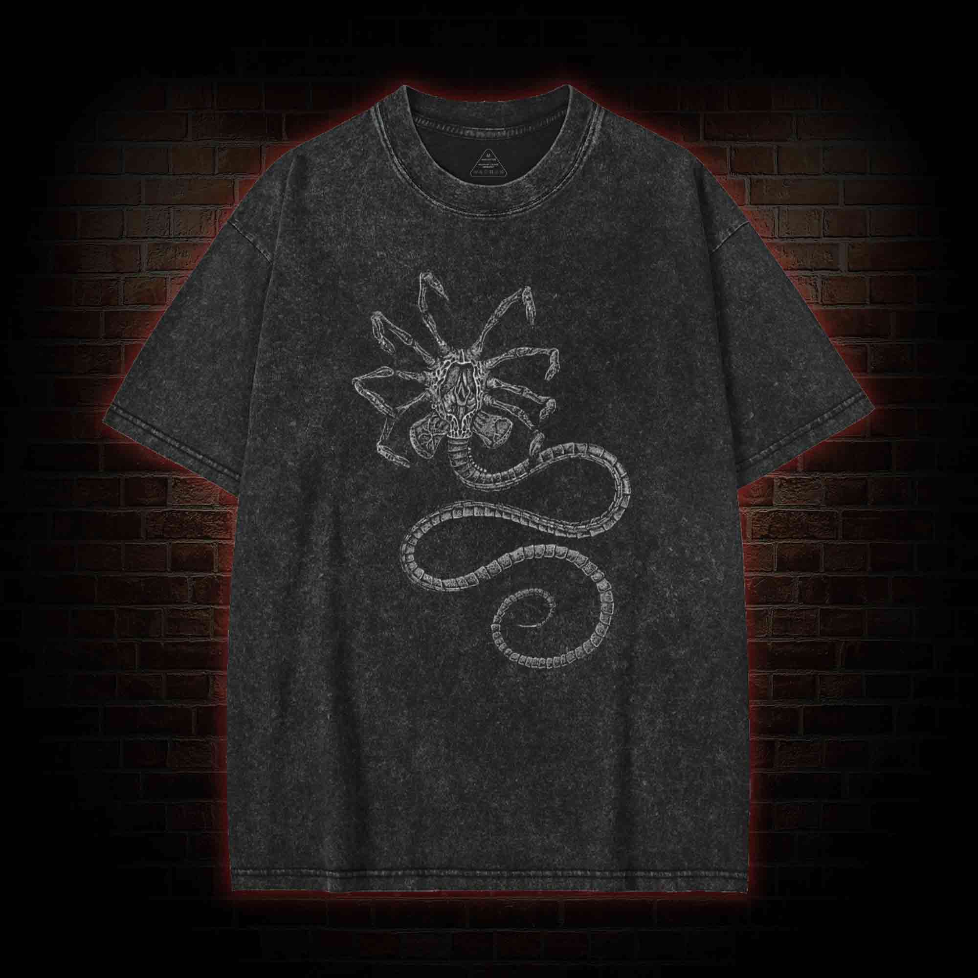 Facehugger Washed T-shirt