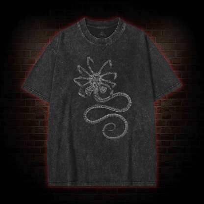 Facehugger Washed T-shirt