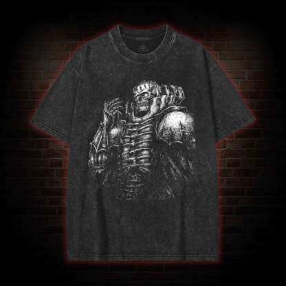 Skull Knight Washed T-shirt