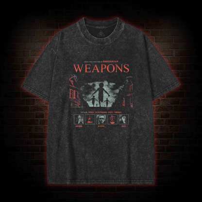 When Nightmares Went Missing Washed T-shirt