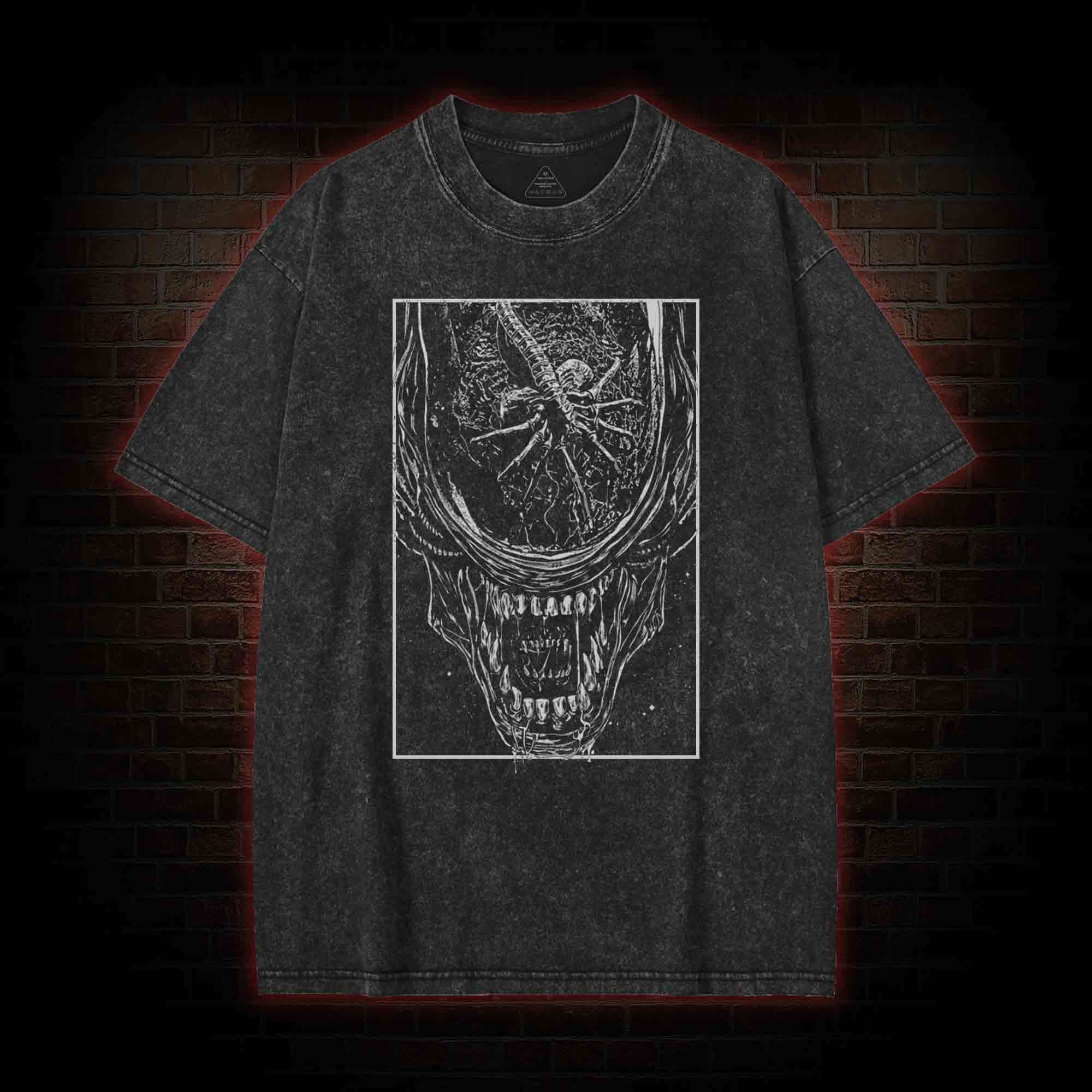 Facehugger Washed T-shirt