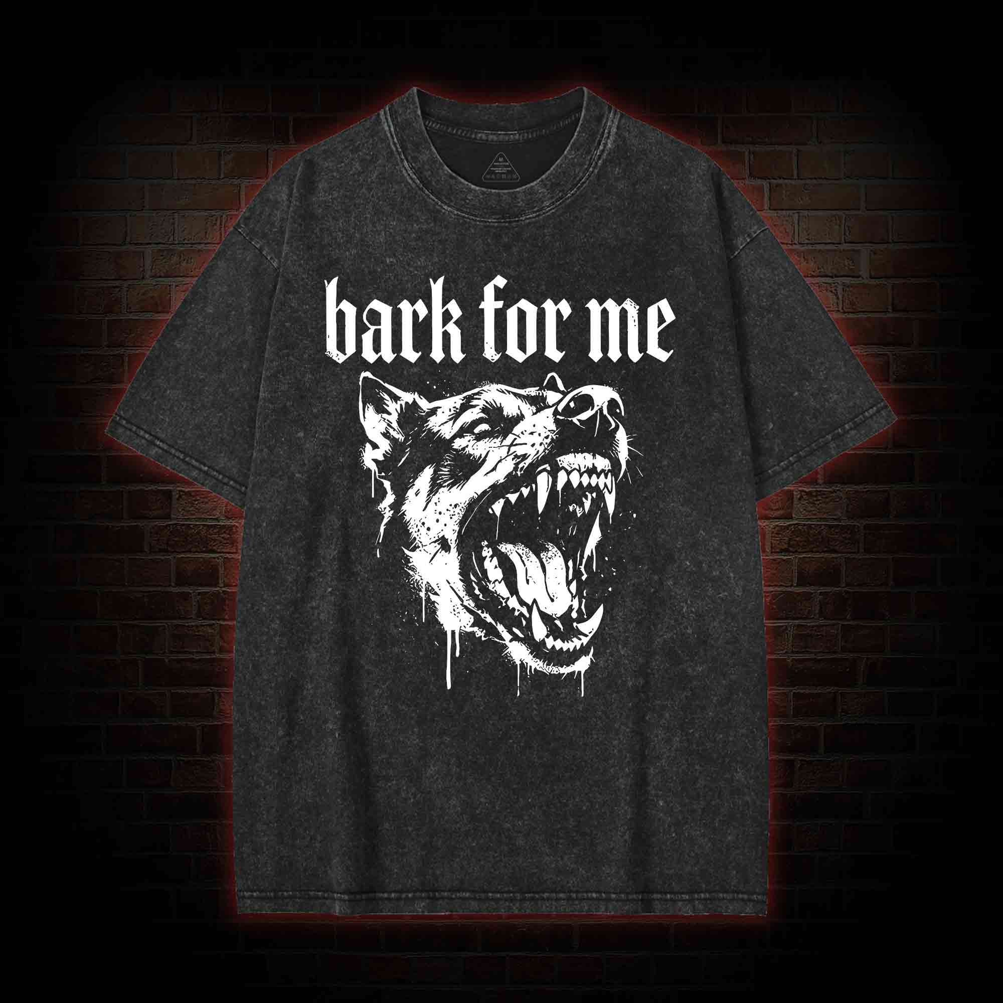 Bark for Me Washed T-shirt