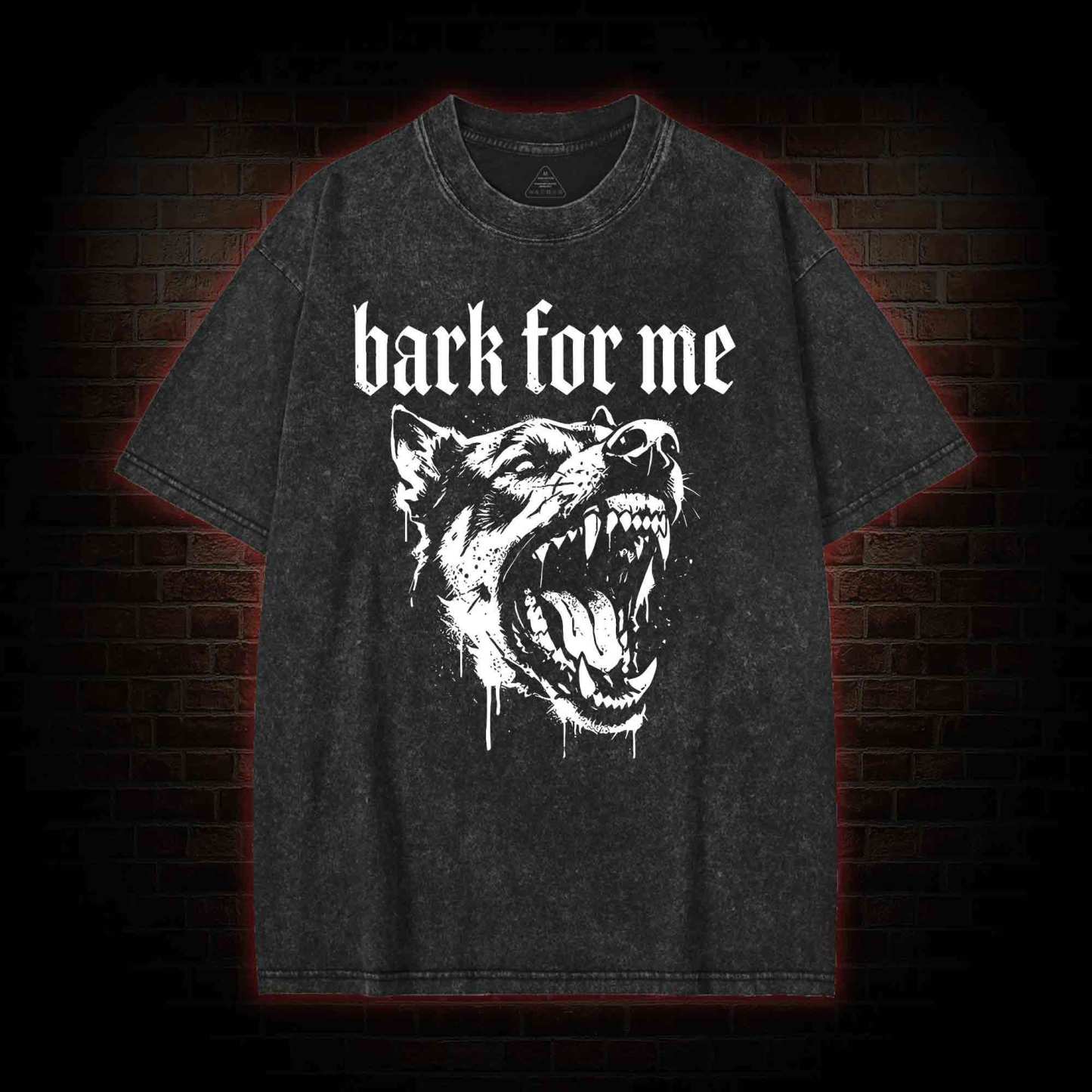 Bark for Me Washed T-shirt