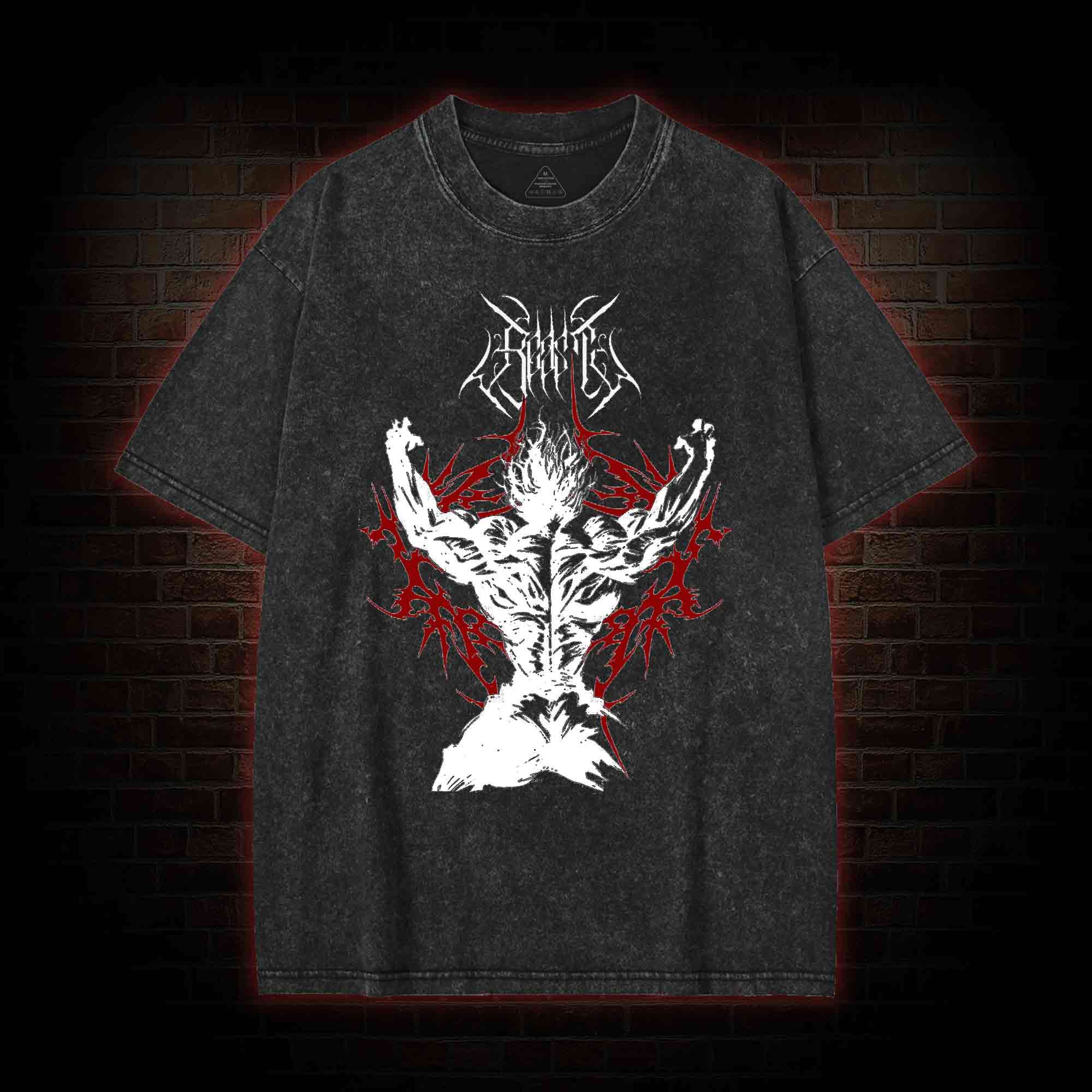 Proving Your Own Existence Washed T-shirt