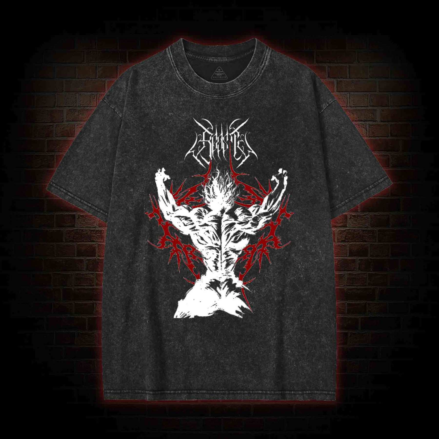 Proving Your Own Existence Washed T-shirt