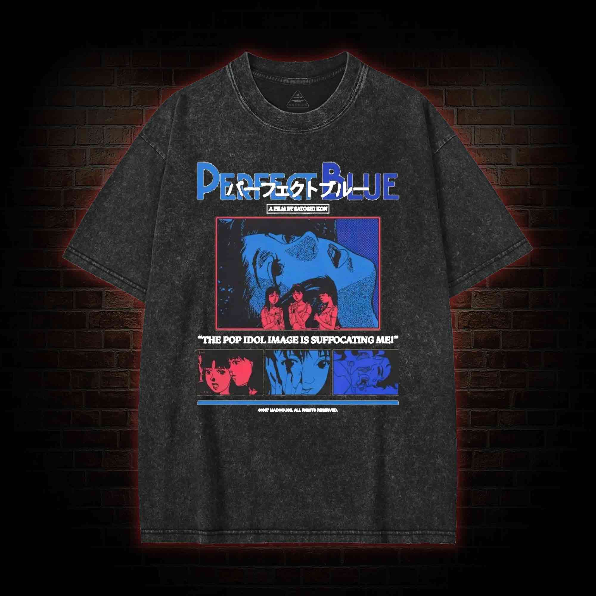 The Pop Idol Image is Suffocating Me Washed T-shirt