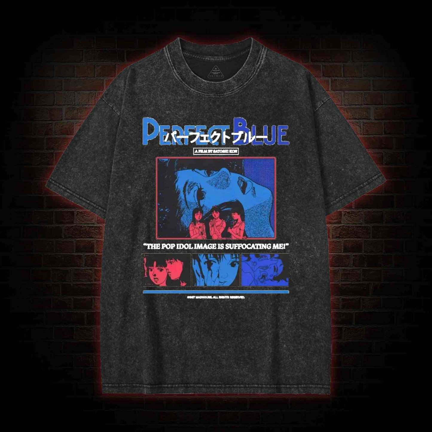 The Pop Idol Image is Suffocating Me Washed T-shirt