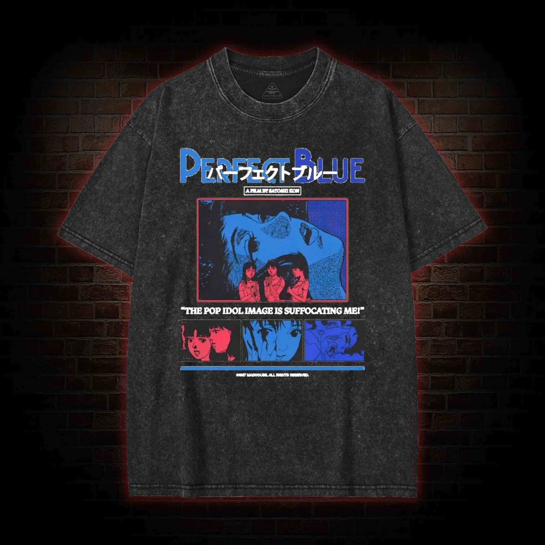 The Pop Idol Image is Suffocating Me Washed T-shirt